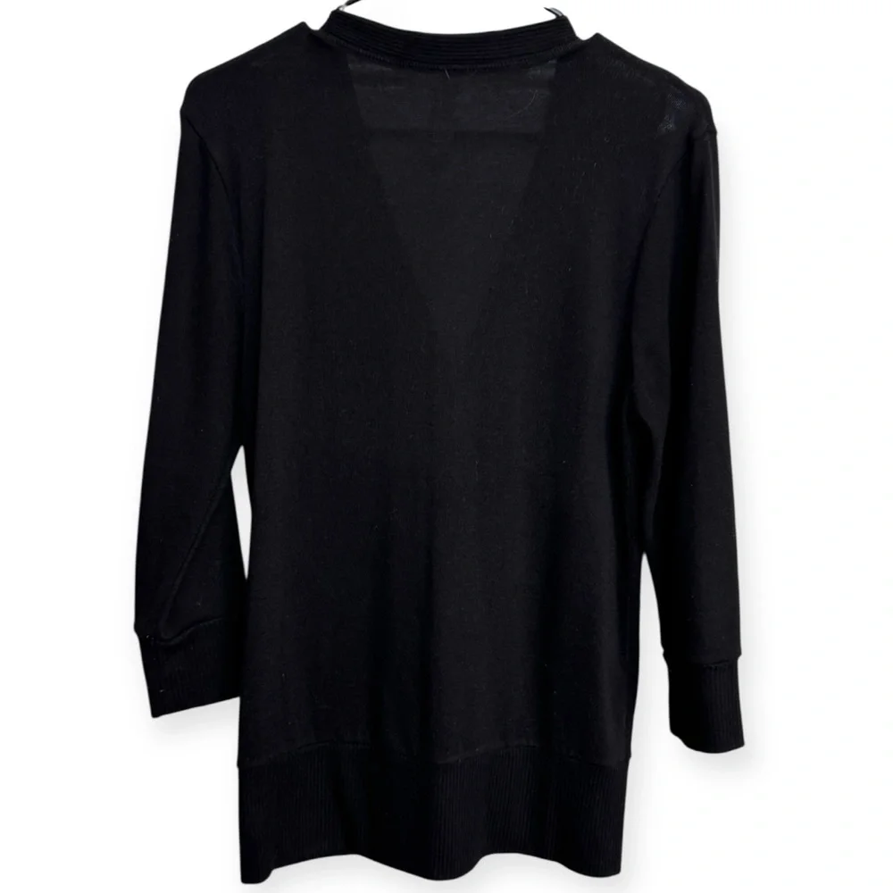 Zenana Outfitters Black Cardigan Sweater‎ Size XL